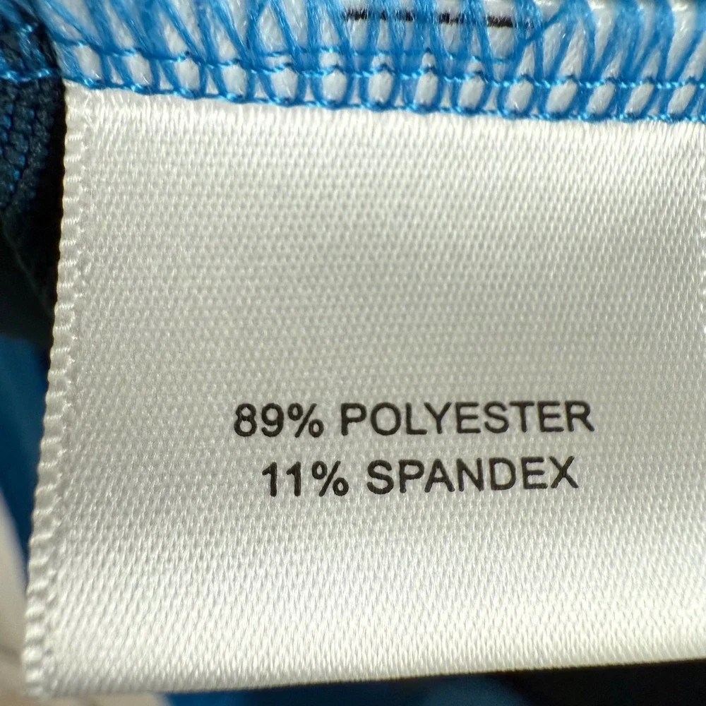 Peter Millar Quarter Zip Pullover Mens L Blue Wicking Golf Performance - Picture 6 of 8